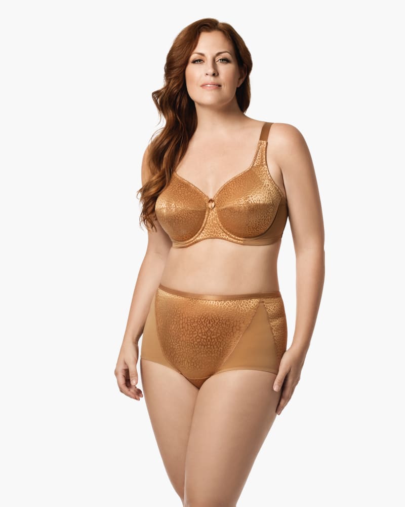 Front of plus size Leopard & Microfiber Brief by Elila | Dia&Co | dia_product_style_image_id:172387